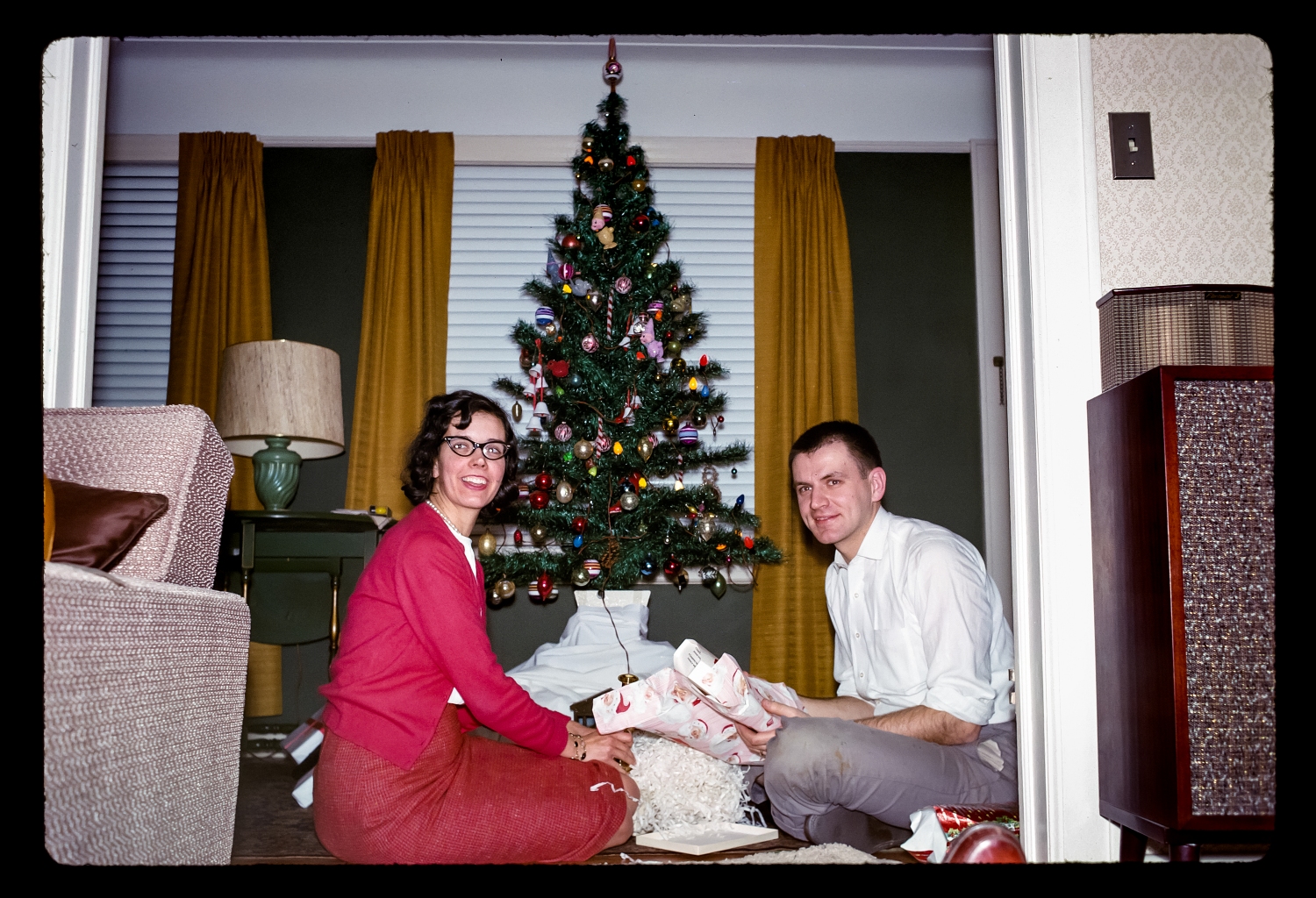 First Christmas together - in Jamaica, Queens, 1963