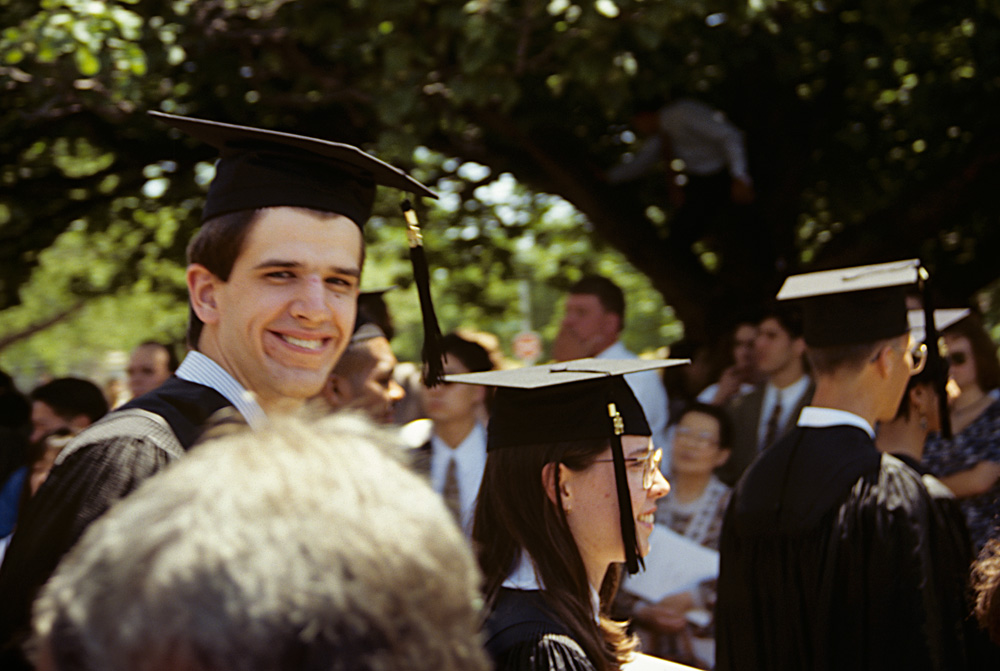 David at Graduation