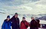 David Kathleen and friends and snow