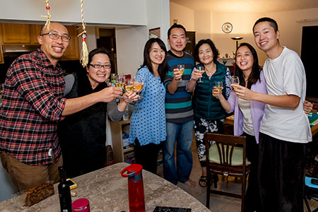 Toasting New Year's 2016